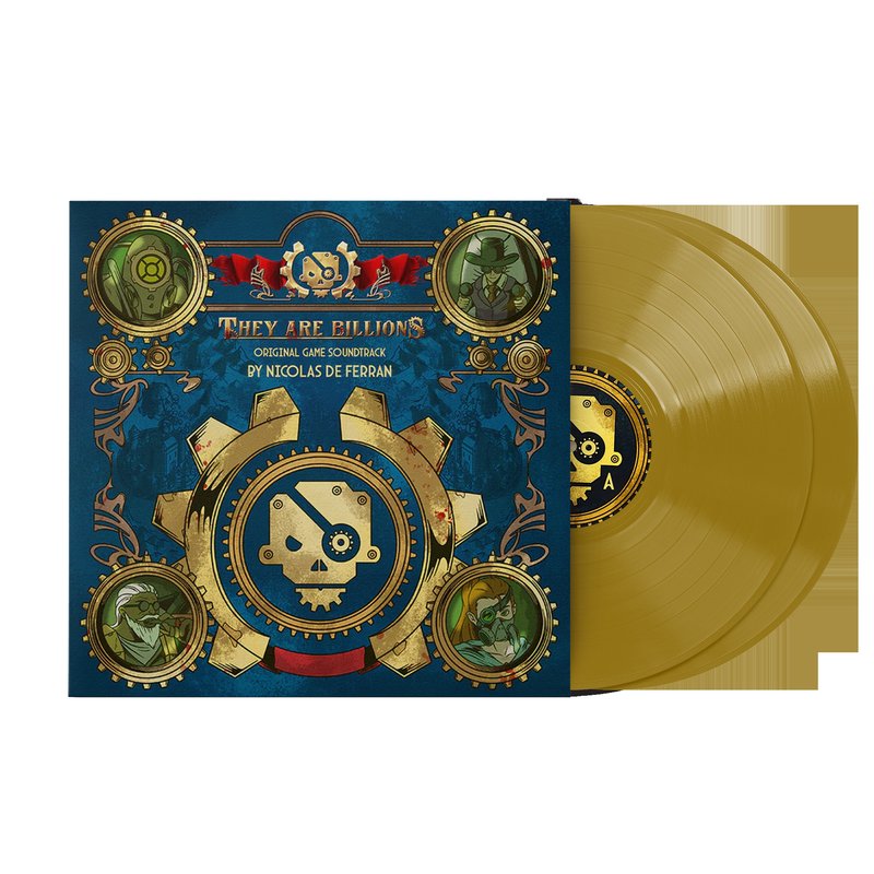 They Are Billions (Original Game Soundtrack) - Nicolas de Ferran (2xLP Vinyl Records)