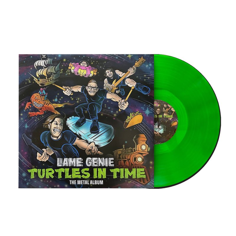 Turtles in Time (The Metal Album) - Lame Genie (1xLP Vinyl Record)
