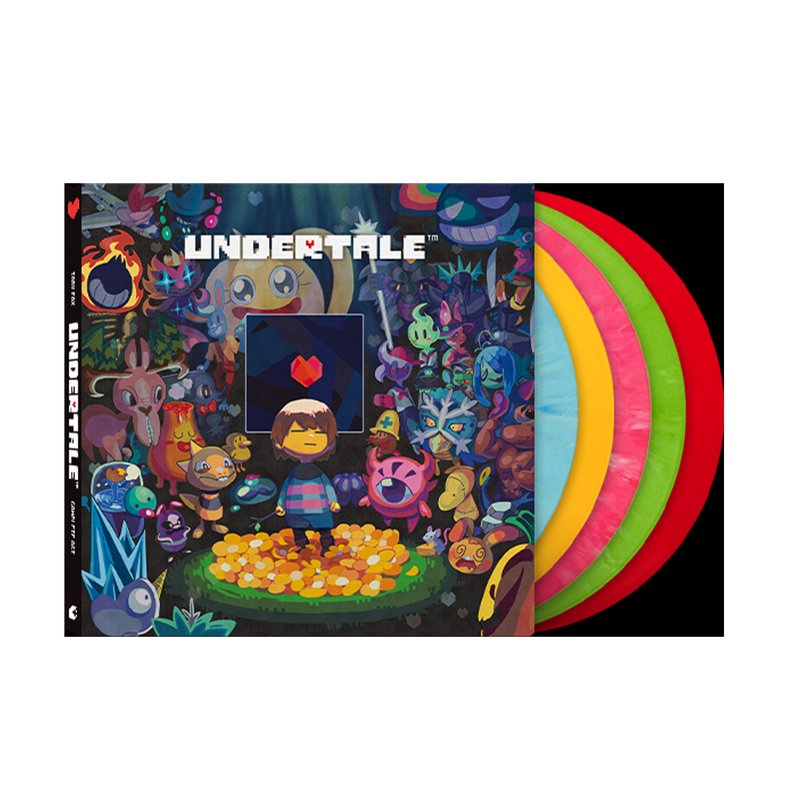 UNDERTALE (Original Game Soundtrack) Complete Box Set - Toby Fox (5xLP Vinyl Record)