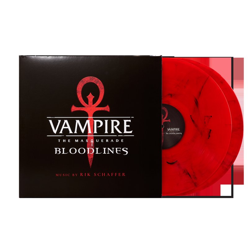 Vampire: The Masquerade - Bloodlines (Original Game Soundtrack) - Rik Schaffer (2xLP Vinyl Record)