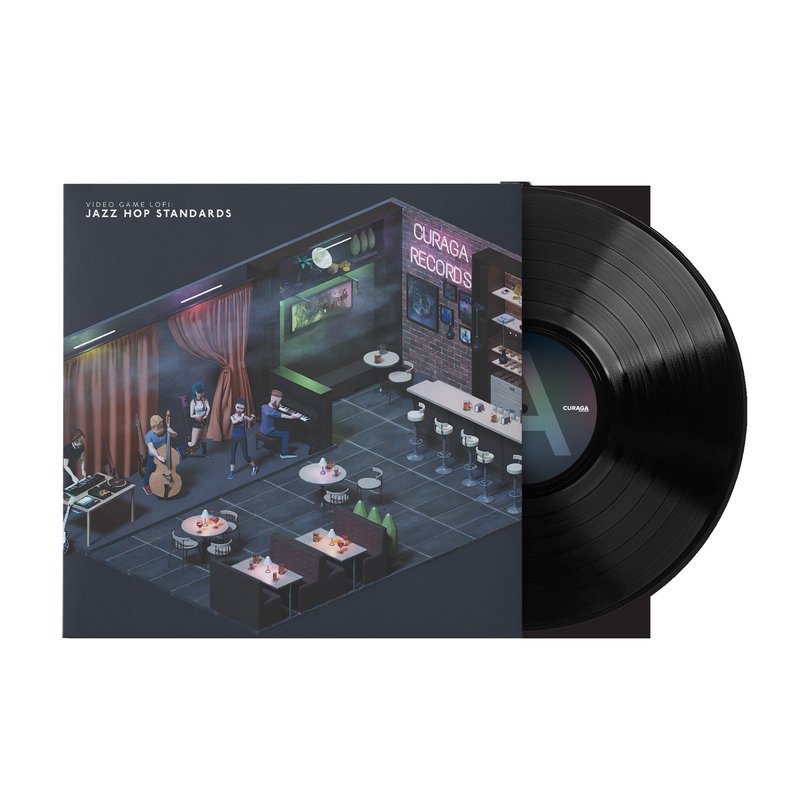 Video Game LoFi: Jazz Hop Standards, Vol. 1 - Save Point & Patrick McBride (1xLP Vinyl Record)