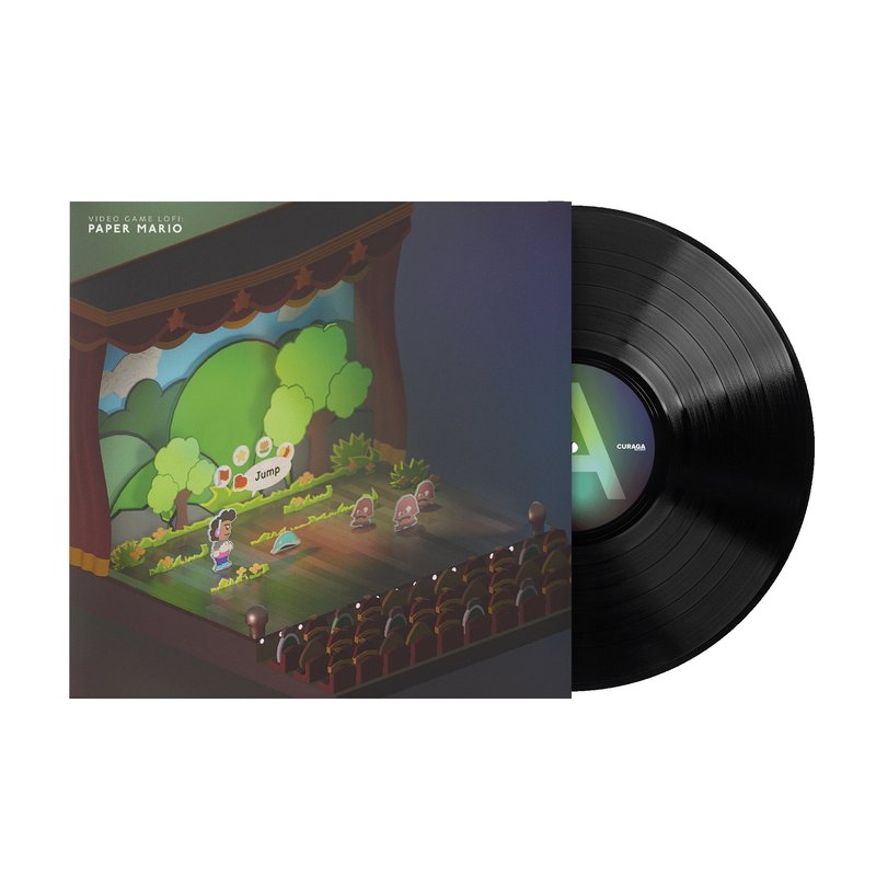 Video Game LoFi: Paper Mario - Hotline Sehwani (1xLP Vinyl Record)