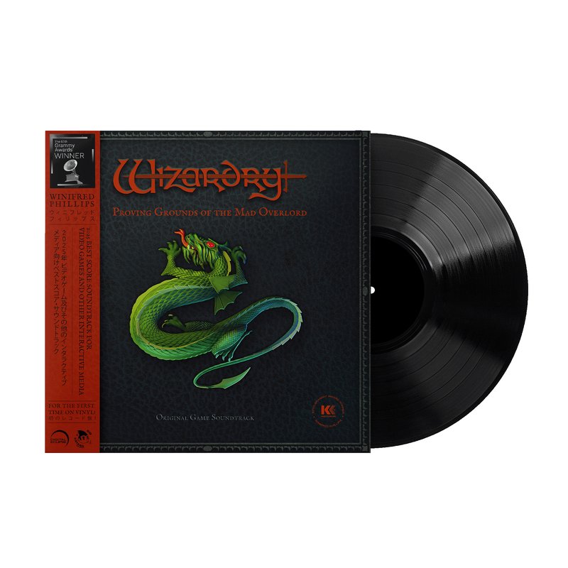 Wizardry: Proving Grounds of the Mad Overlord (Original Game Soundtrack) - Winifred Phillips (1xLP Vinyl Record)