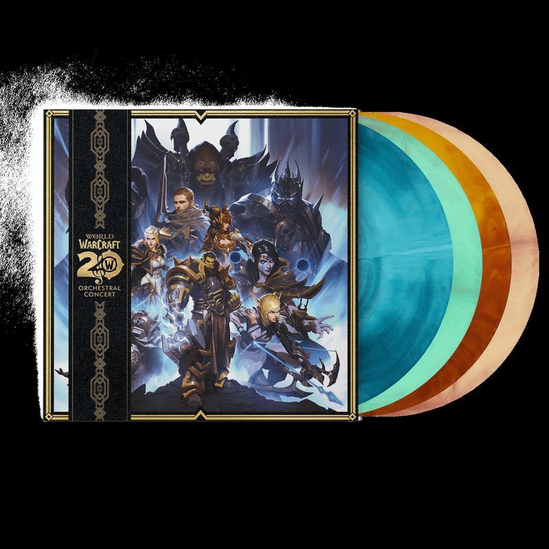 World of Warcraft: 20 Years of Music (Original Game Soundtrack) (4XLP Vinyl Record)