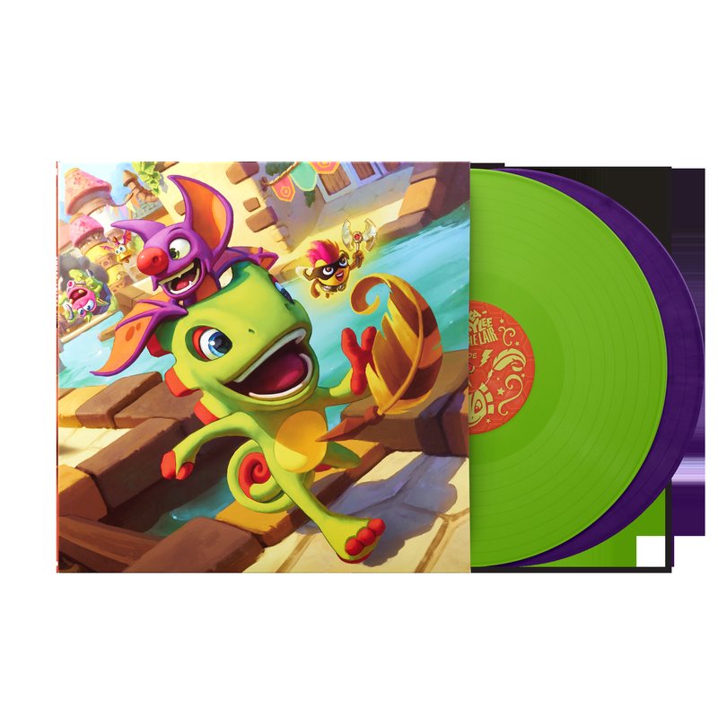 Yooka-Laylee and the Impossible Lair (Original Soundtrack) (2xLP Vinyl Record)