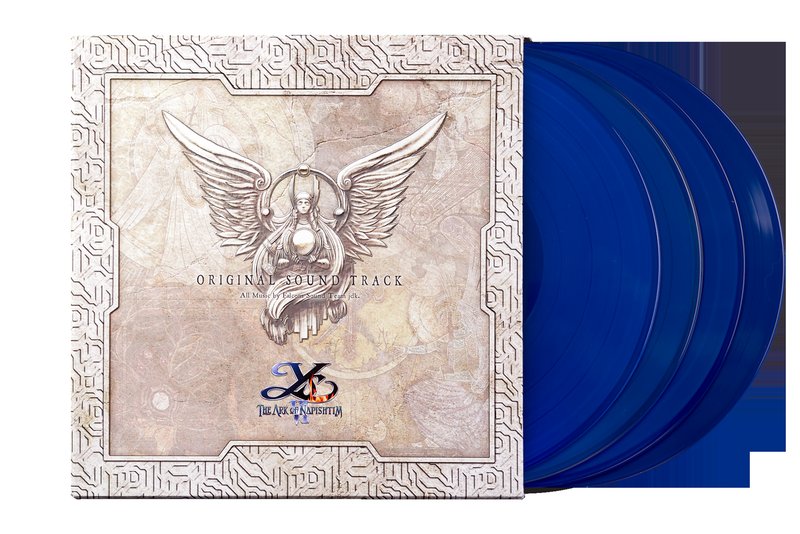 Ys VI: The Ark of Napishtim (Original Soundtrack) - Falcom Sound Team jdk (4xLP Vinyl Record) [Blue Variant]